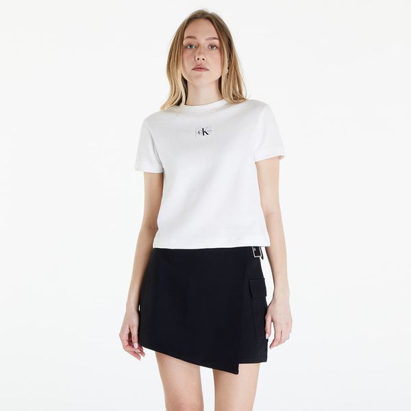 Calvin Klein Calvin Klein Jeans Waffle Baby Short Sleeve Tee Greige