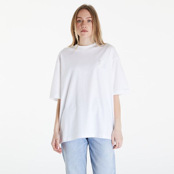 Calvin Klein Calvin Klein Jeans Warp Logo Boyfriend T-Shirt White