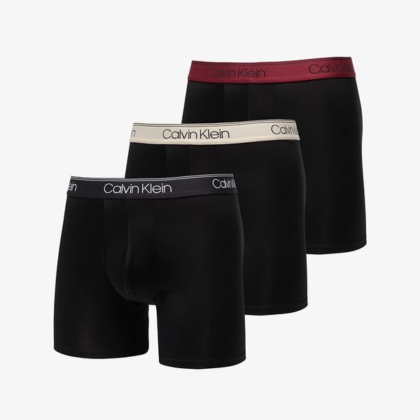 Calvin Klein Calvin Klein Microfiber Stretch Boxer Brief 3-Pack Black M