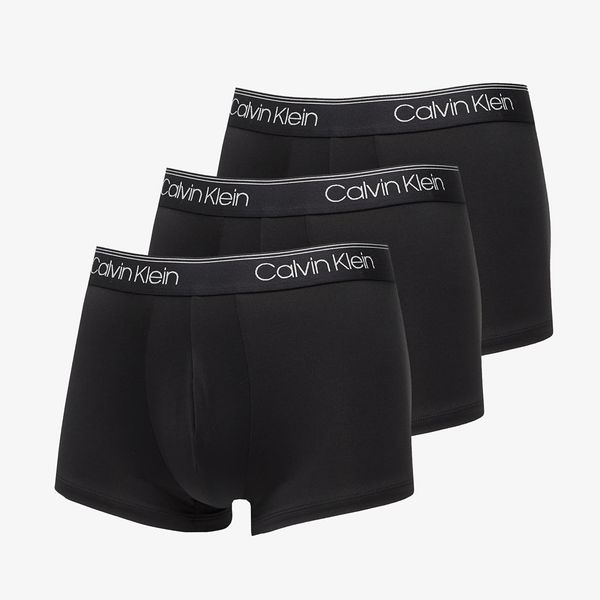 Calvin Klein Calvin Klein Microfiber Stretch-Low Rise Boxer 3-Pack Black