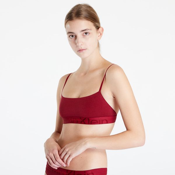 Calvin Klein Calvin Klein Monolith Cotton Unlined Bralette Red Carpet