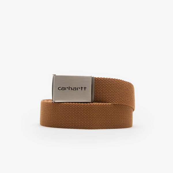 Carhartt WIP Carhartt WIP Clip Belt Chrome Hamilton Brown