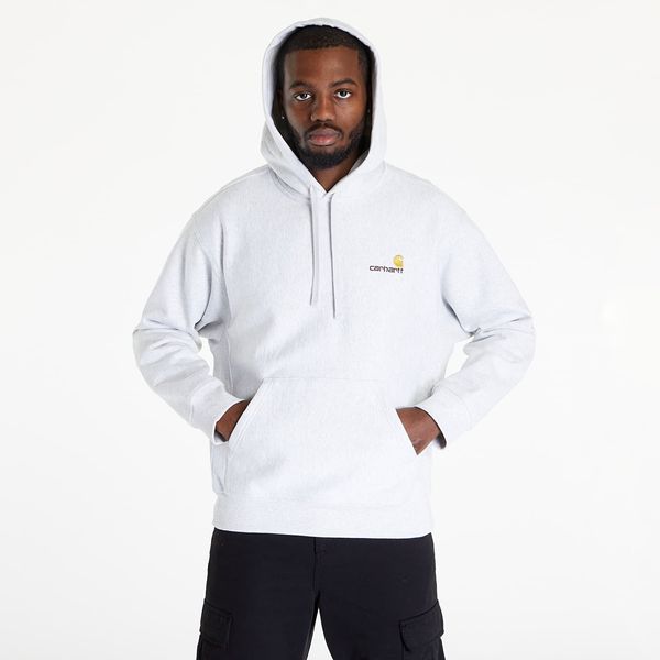 Carhartt WIP Carhartt WIP Hooded American Script Sweat Ash Heather