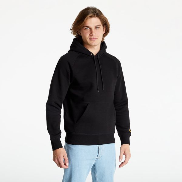 Carhartt WIP Carhartt WIP Hooded Chase Sweat Black/ Gold