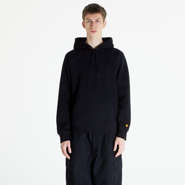 Carhartt WIP Carhartt WIP Hooded Chase Sweat UNISEX Black/ Gold