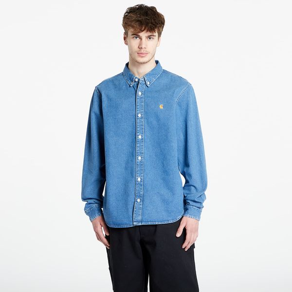 Carhartt WIP Carhartt WIP L/S Weldon Shirt Blue