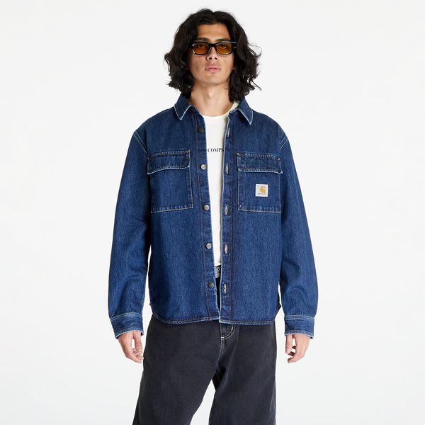 Carhartt WIP Carhartt WIP Manny Shirt Jacket Blue Stone Washed