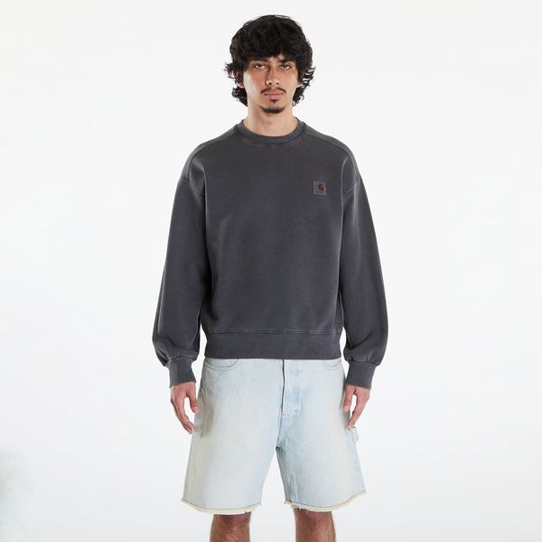 Carhartt WIP Carhartt WIP Nelson Sweatshirt UNISEX Charcoal Garment Dyed