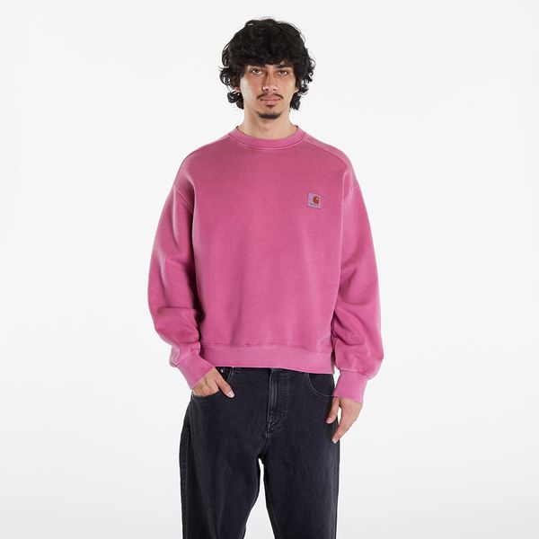 Carhartt WIP Carhartt WIP Nelson Sweatshirt UNISEX Magenta Garment Dyed