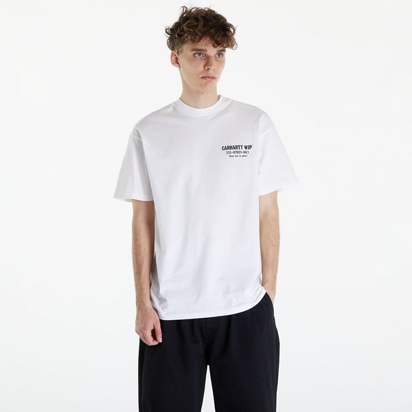 Carhartt WIP Carhartt WIP Short Sleeve Less Troubles T-Shirt UNISEX White/ Black