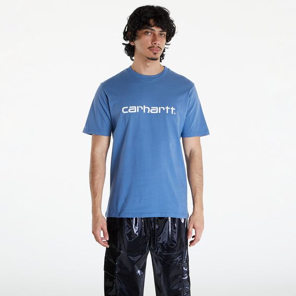 Carhartt WIP Carhartt WIP Short Sleeve Script T-Shirt UNISEX Sorrent/ White