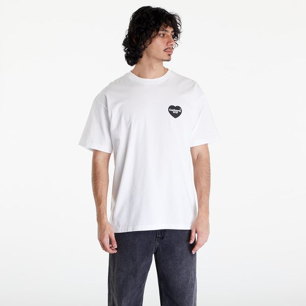 Carhartt WIP Carhartt WIP S/S Heart Bandana T-Shirt UNISEX White/ Black Stone Washed