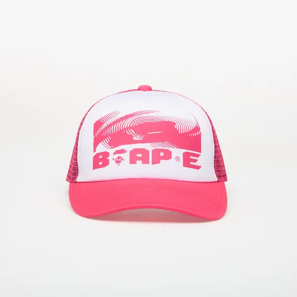A BATHING APE Čepica A BATHING APE Bape Mesh Cap Pink Universal
