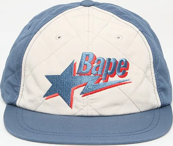 A BATHING APE Čepica A BATHING APE Bape Sta Logo Quilting Cap Navy Universal