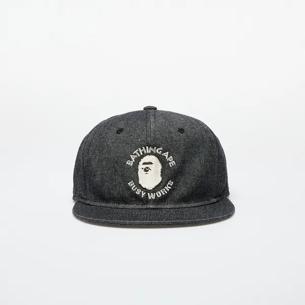 A BATHING APE Čepica A BATHING APE Busy Work Denim Cap M Black Universal