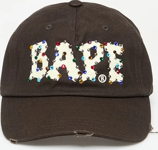 A BATHING APE Čepica A BATHING APE Color Stone Panel Cap Brown Universal