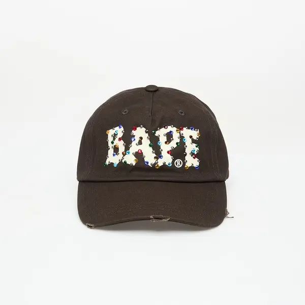 A BATHING APE Čepica A BATHING APE Color Stone Panel Cap Brown Universal