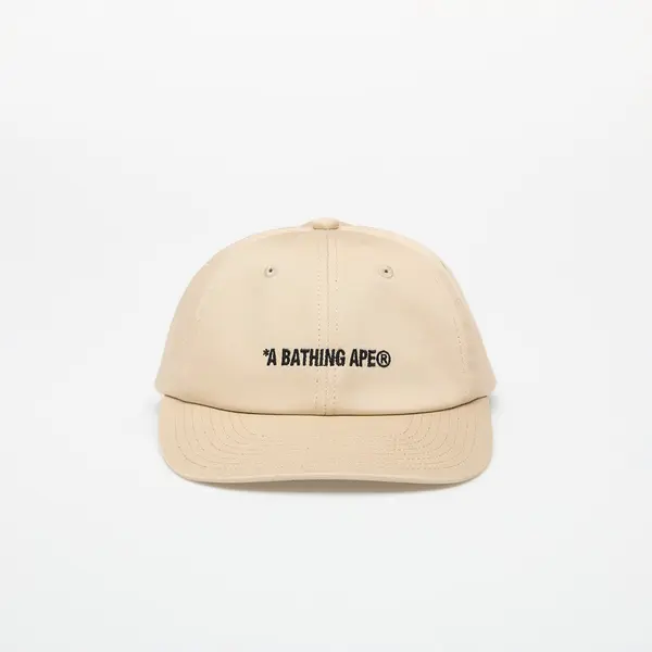 A BATHING APE Čepica A BATHING APE Logo Cap Beige Universal
