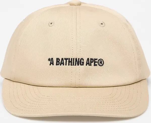 A BATHING APE Čepica A BATHING APE Logo Cap Beige Universal
