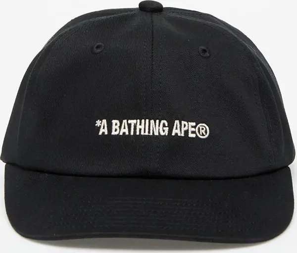 A BATHING APE Čepica A BATHING APE Logo Cap Black Universal