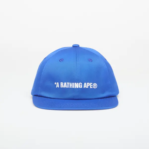 A BATHING APE Čepica A BATHING APE Logo Panel Cap Blue UNISEX Universal