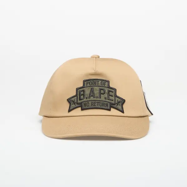 A BATHING APE Čepica A BATHING APE Multi Patch Cap Beige UNISEX Universal