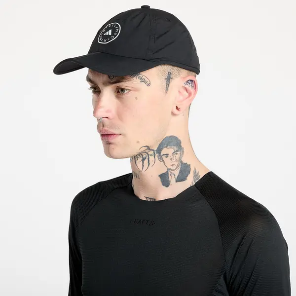adidas Performance Čepica adidas x Stella McCartney Run Cap Black/ White/ Silver Met. S