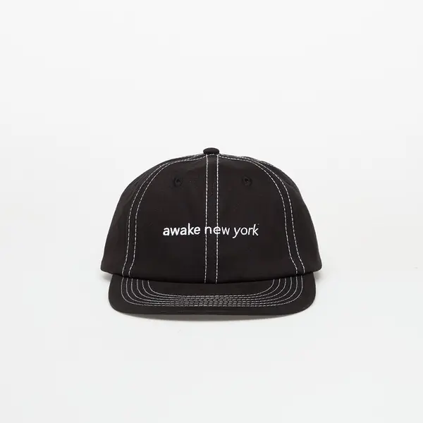Awake NY Čepica Awake NY Awake Ny Contrast Stitch 6 Panel Hat Black Universal