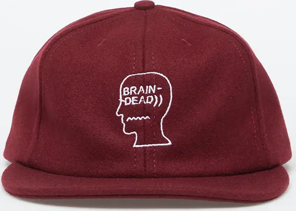 Brain Dead Čepica Brain Dead Flannel Classic Logohead 6 Panel Hat Burg Universal