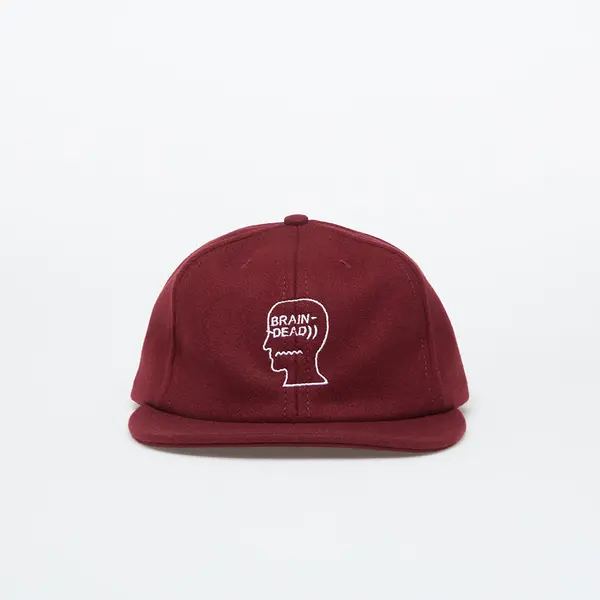 Brain Dead Čepica Brain Dead Flannel Classic Logohead 6 Panel Hat Burg Universal