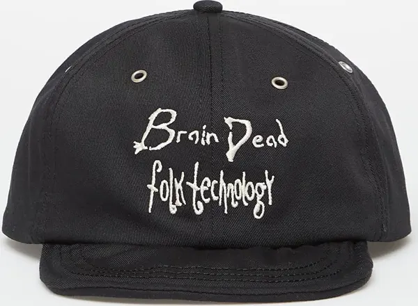Brain Dead Čepica Brain Dead Folk Technology Wire Brim 6 Panel Hat Black Universal