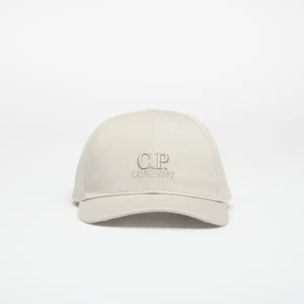C.P. Company Čepica C.P. Company Gabardine Logo Cap Dove Universal