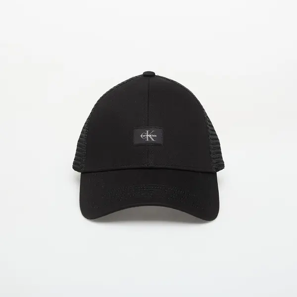 Calvin Klein Čepica Calvin Klein Monologo Woven Patch Trucker Black Universal