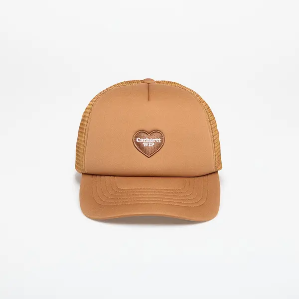 Carhartt WIP Čepica Carhartt WIP Heart Patch Trucker Cap Hamilton Brown Universal