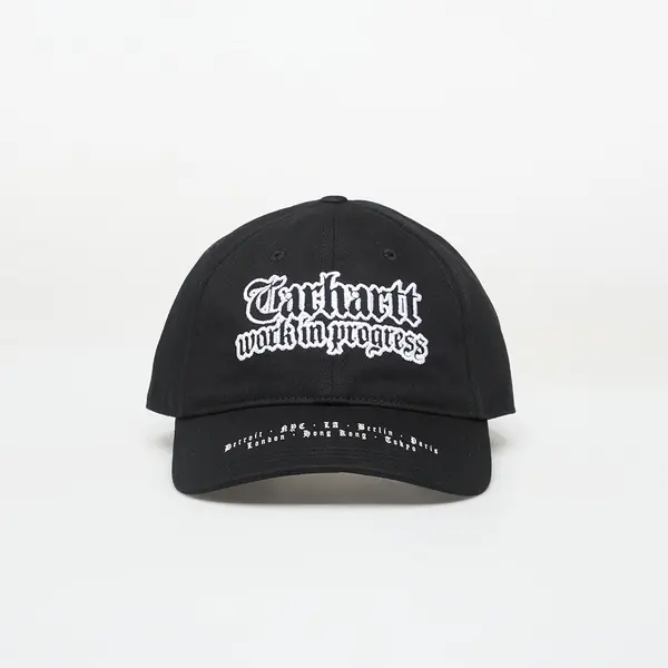 Carhartt WIP Čepica Carhartt WIP World Tour Cap Black/ White Universal