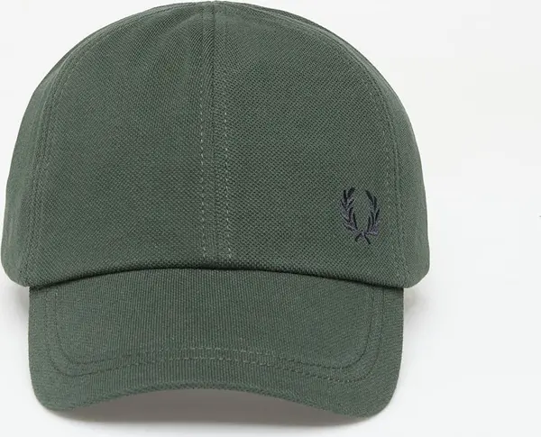 FRED PERRY Čepica FRED PERRY Pique Classic Cap Court Green/ Navy Universal