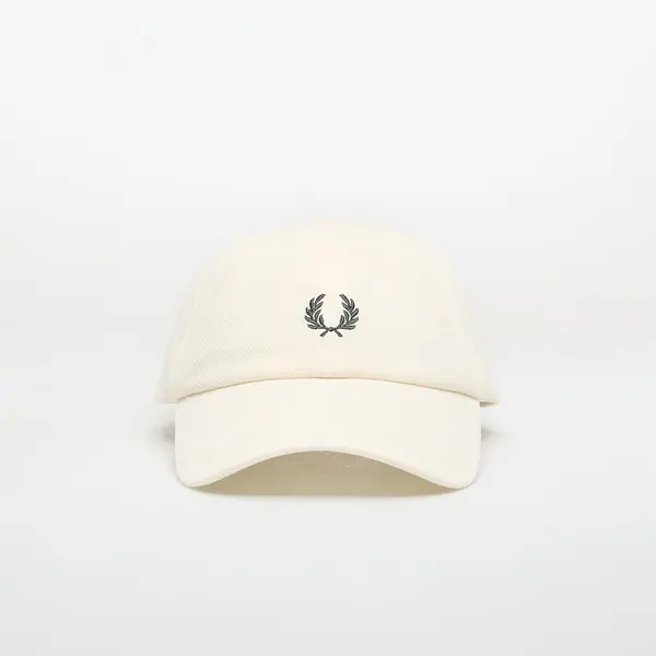 FRED PERRY Čepica FRED PERRY Pique Classic Cap Ecru/ Grassroots Universal