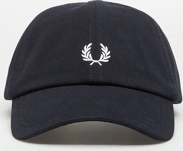 FRED PERRY Čepica FRED PERRY Pique Classic Cap Navy/ Snow White Universal