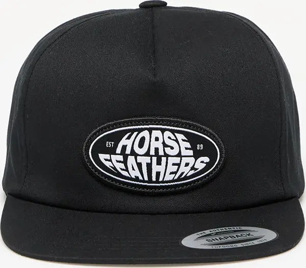 Horsefeathers Čepica Horsefeathers Steal Cap Black Universal