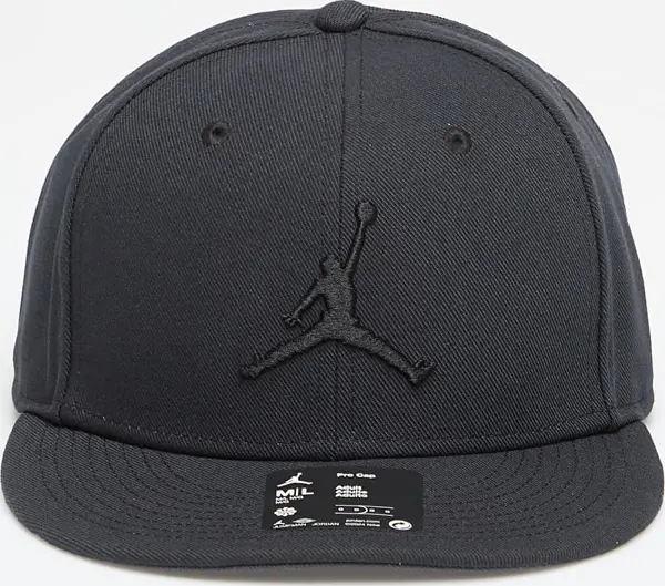Jordan Čepica Jordan Jumpman Pro Adjustable Cap Black/ Anthracite/ Black L/XL