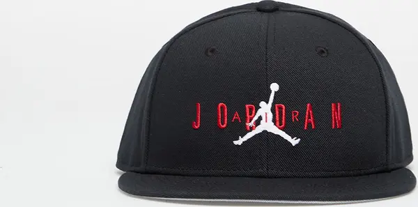 Jordan Čepica Jordan Pro Structured Hat Black/ Lt Smoke Grey/ White S/M