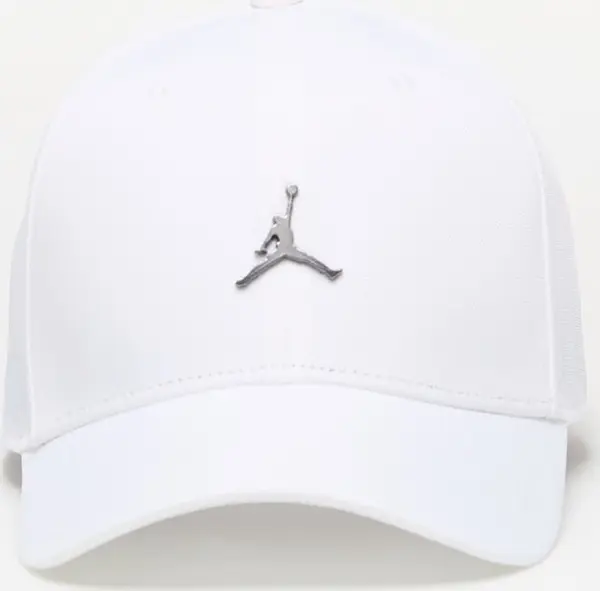 Jordan Čepica Jordan Rise Structured Metal Jumpman Hat White/ R511 L/XL