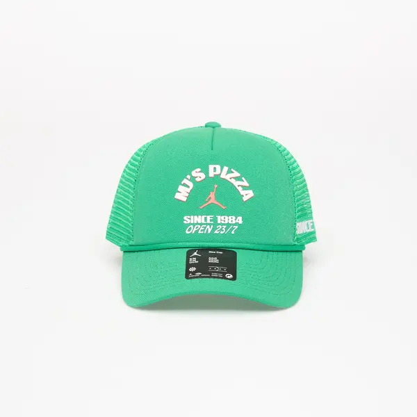 Jordan Čepica Jordan Rise Structured Trucker Cap Lucky Green/ Court Green/ Infrared 23 L/XL