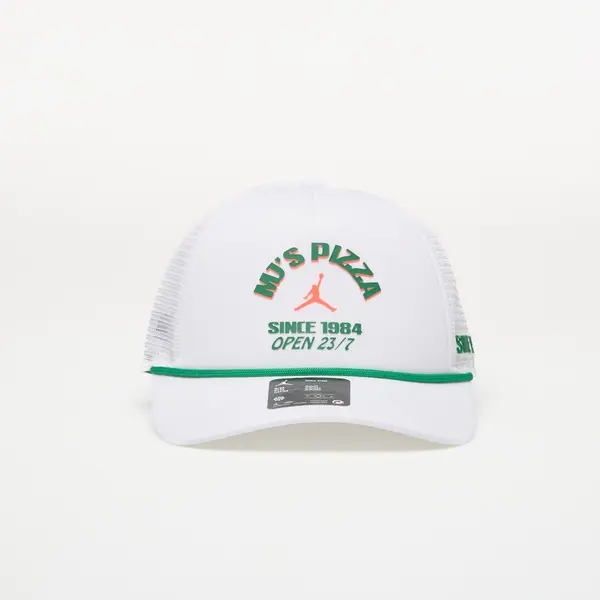 Jordan Čepica Jordan Rise Structured Trucker Cap White/ Court Green/ Infrared 23 S/M