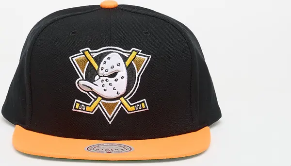 Karl Kani Čepica Mitchell & Ness NHL Team 2 Tone 2.0 Snapback Anaheim Ducks Black/ Orange Universal