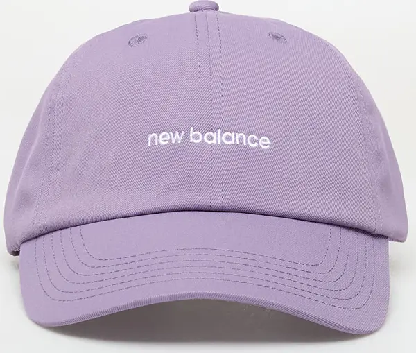 New Balance Čepica New Balance Women'S 6 Panel Linear Logo Hat Purple Universal