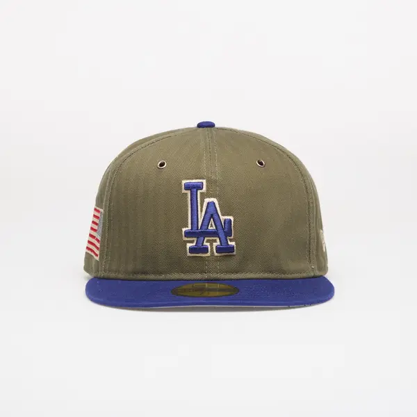 New Era Čepica New Era 59FIFTY MLB American Herringbone Los Angeles Dodgers Official Team Color 7 1/8