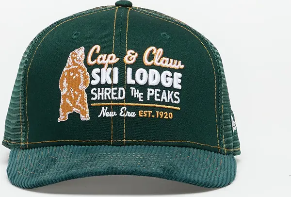 New Era Čepica New Era 9FIFTY Trucker Cord Cap Dark Green S/M