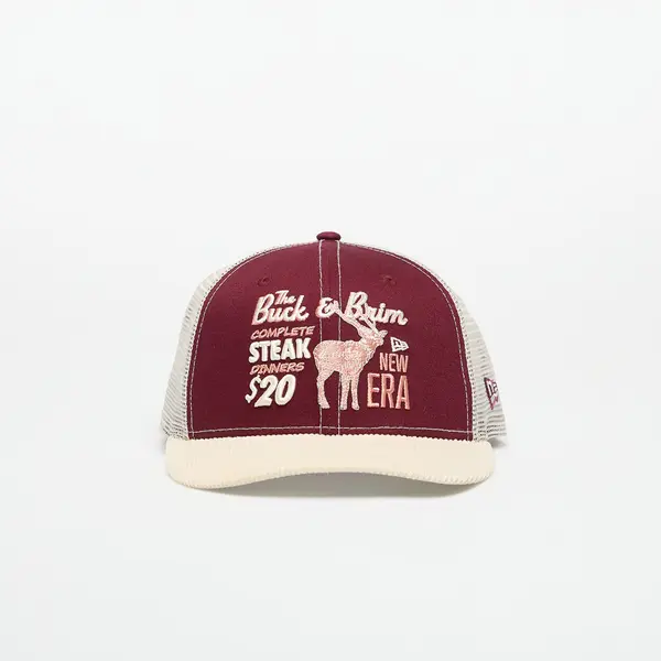 New Era Čepica New Era 9FIFTY Trucker Cord Cap Frosted Burgundy/ Stn M/L