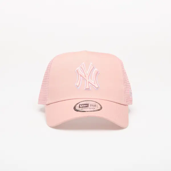 New Era Čepica New Era 9FORTY AF Trucker Outline New York Yankees Pink Rouge/ Optic White Universal